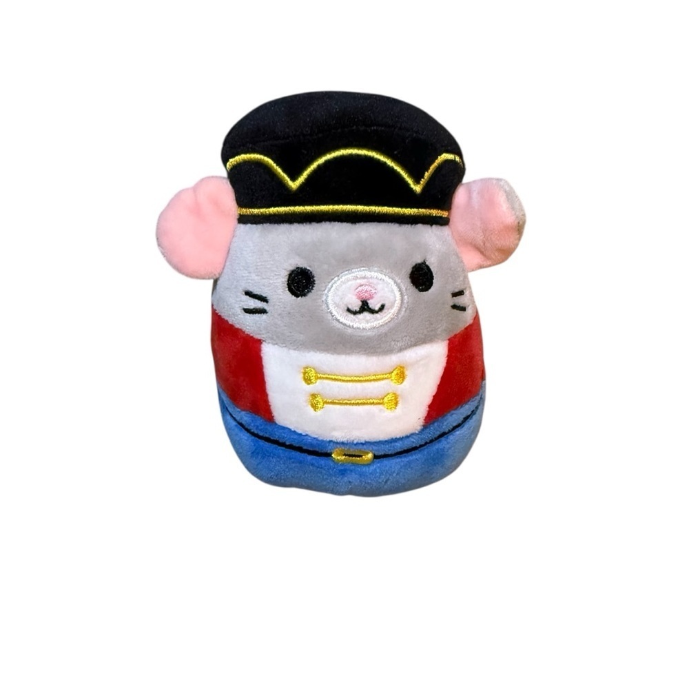 Squishmallows Murray Nutcracker Mouse Soldier 5" Christmas Soft Plush Kellytoy